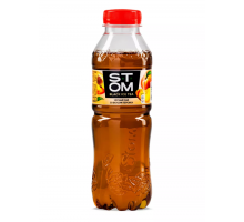 STOM черный чай холодный со вкусом персика