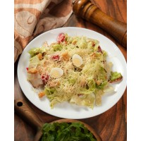  Цезарь салат с креветкой